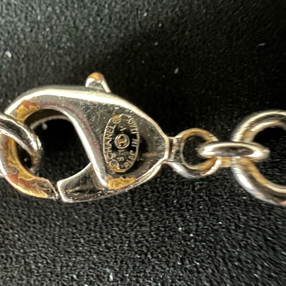 Chanel Crystal Timeless CC Necklace